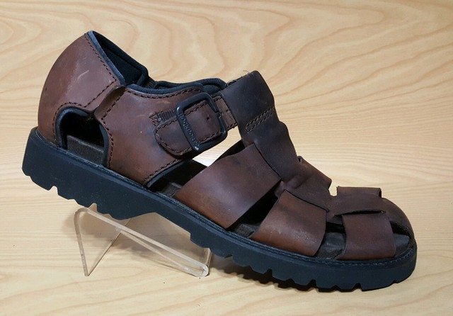 Rockport Sandals UK - Rockport Sandals For Men - Rockport Darwyn Quarter-Strap Sandals Brown