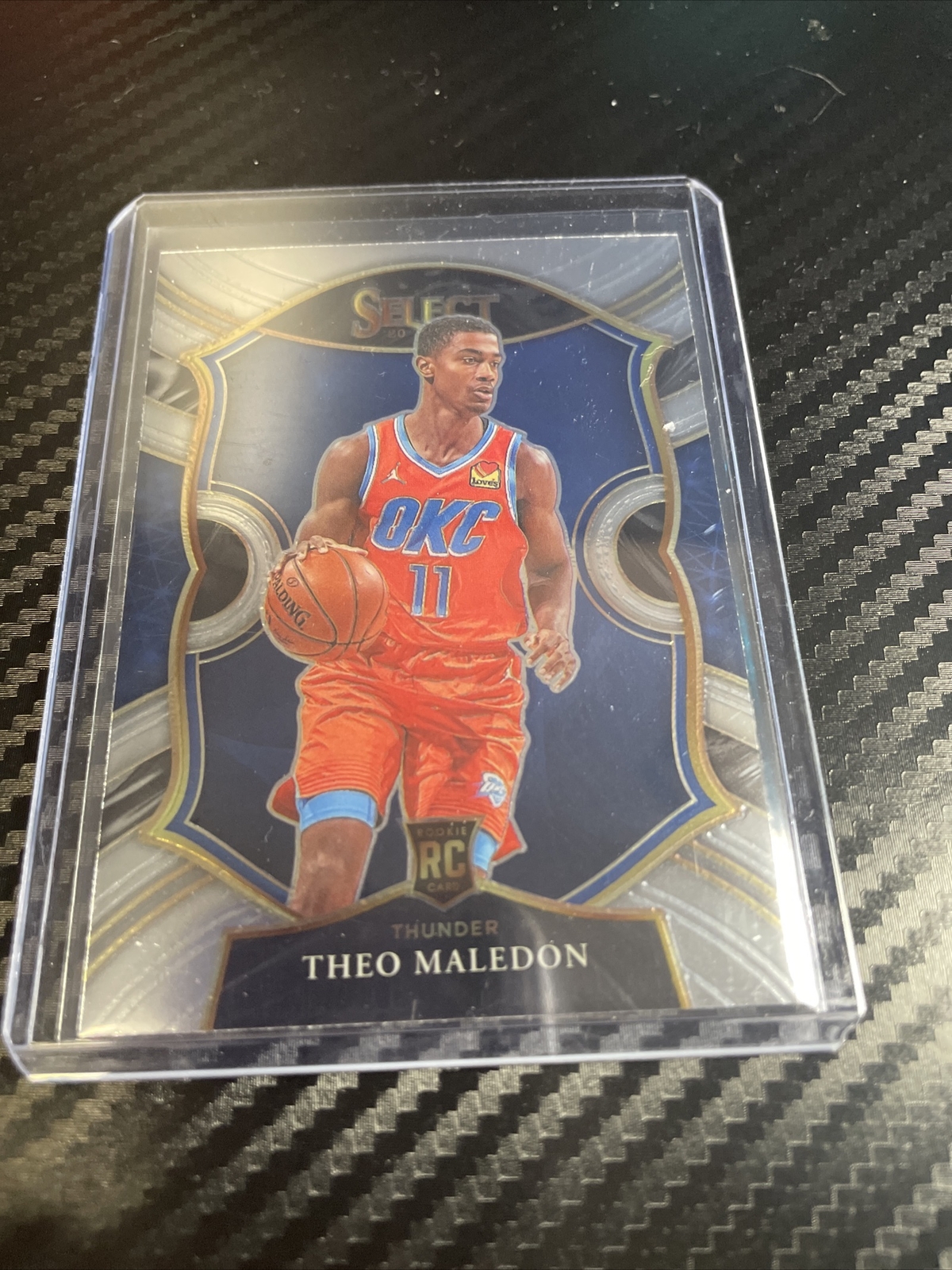 2020-21 Panini Select Concourse Level Theo Maledon #94 RC Rookie SILVER PRIZM
