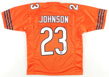 Roschon Johnson Signed Chicago Custom Autographed Football Jersey (PIA/JSA)