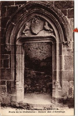 CPA AK Le Chateau de MUROLS. Porte de la Chatelaine (408684)