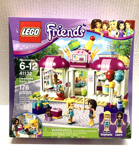 LEGO FRIENDS - HEARTLAKE PARTY SHOP - 41132 - NEW - FACTORY SEALED BOX ...