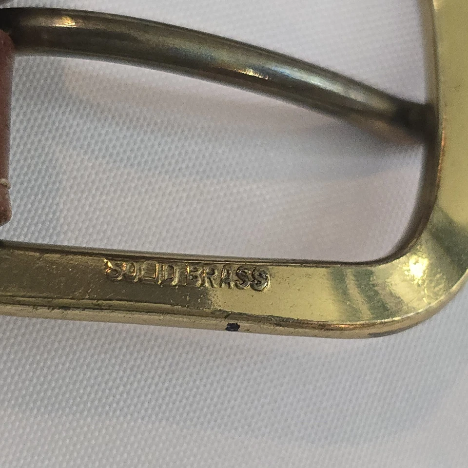 Cinturón De Colección Dan Post Cuero Marrón Para Hombres 38 Vaquero Western Informal Rodeo DP940 EE. UU. Foto 3 de 4