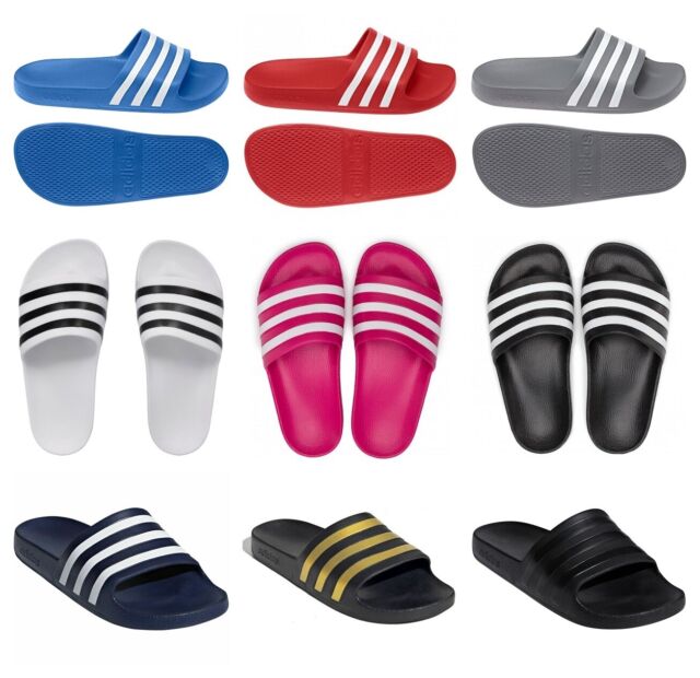 adidas slides mens white