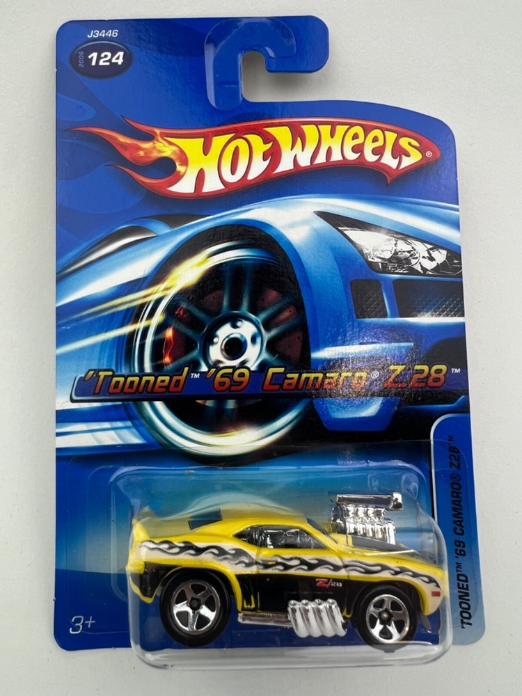 Hot Wheels Tooned '69 Camaro Z28 #124 2006
