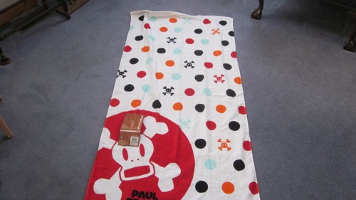 Paul Frank Beach Towel 30" x 60" 100% Cotton, Original Tag