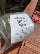 Fiber Rush Seat Weaving Kit - Includes Booklet 2009 Sealed