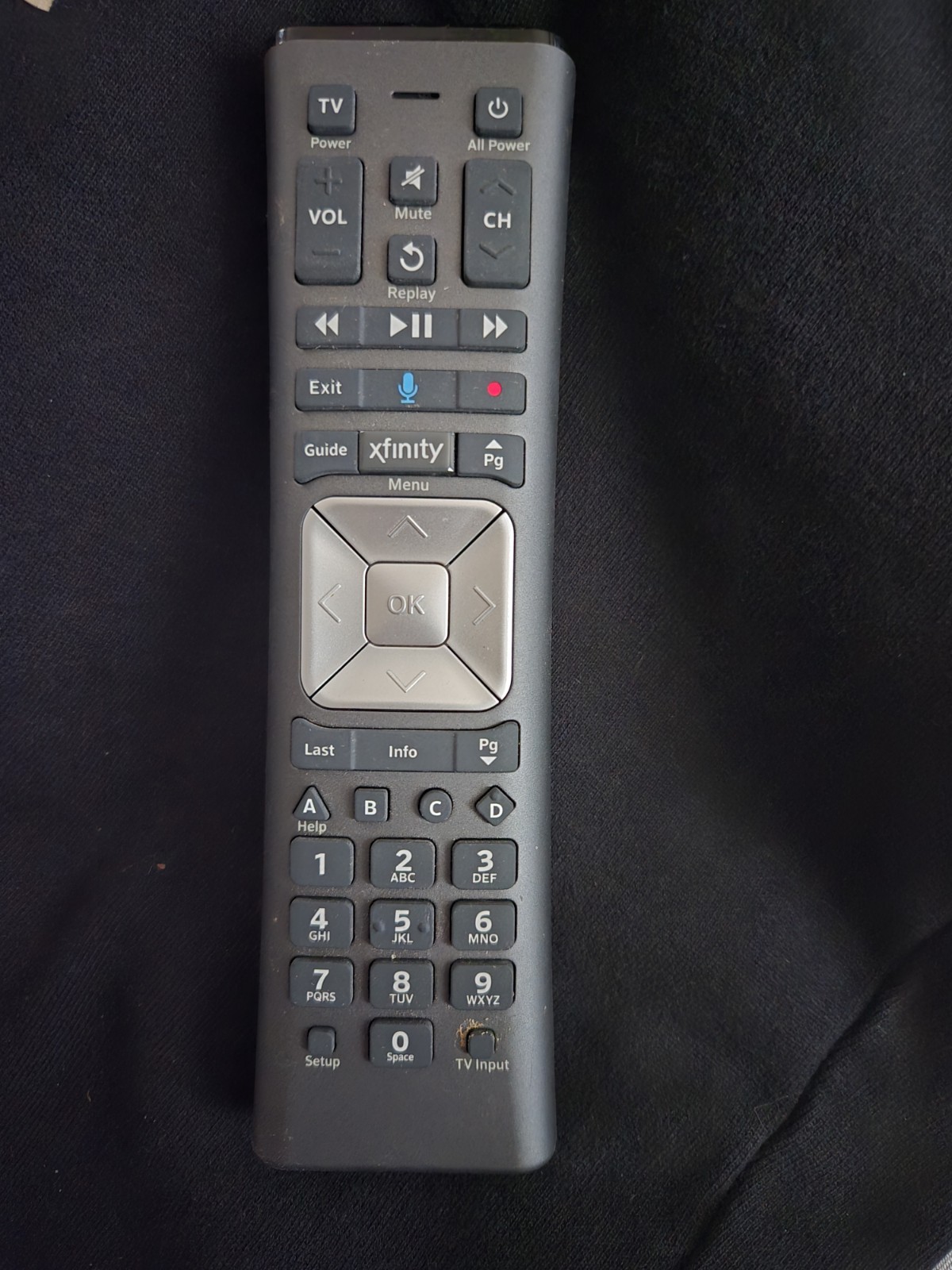 Xfinity Comcast XR11 Voice Activated Cable TV Backlite Remote 