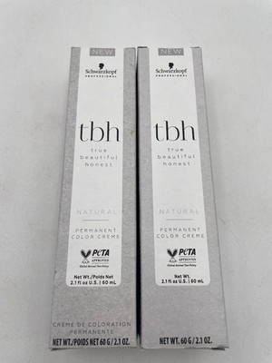 Schwarzkopf Professional tbh Natural or Cool permanent color creme 60ml