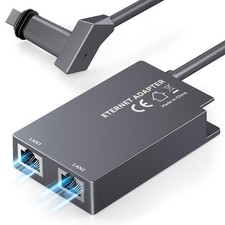 Dual-Port Starlink Ethernet Adapter for Gen 2 2 Devices , 1Gbps High-Speed N...