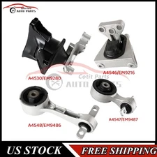 Engine Motor Mounts & Manual Trans Mount 4Pcs Set for Honda Civic 2006-11 1.8L