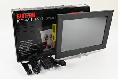 Sunpak 10.1'' Wi-Fi Touchscreen Digital Photo Frame #G506
