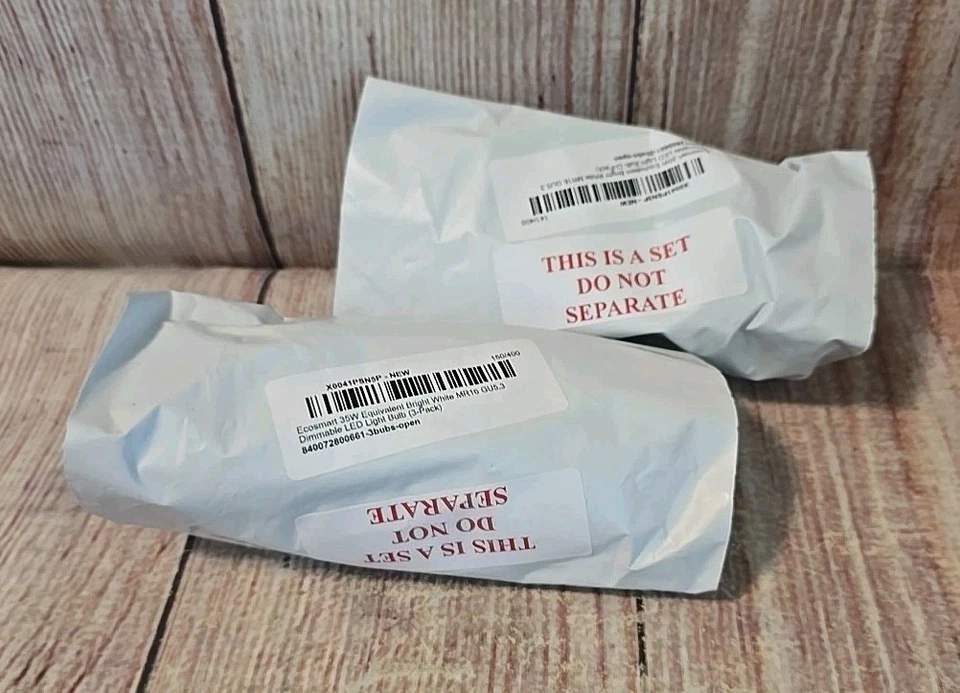 6 PACK ECOSMART 35-Watt MR16 Dimmable GU5.3 Cool White LED Light Bulb "NEW" - Image 2 of 3