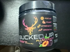 Bucked Up Plum Crazy(Sour Plum Flavor)Pre-Workout Exp. 2027