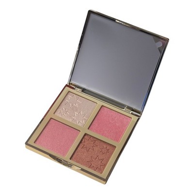 Nummer 7 / No7 Shimmer Face Palette verpackt und unbenutzt, mit Pinsel & Rückspiegel