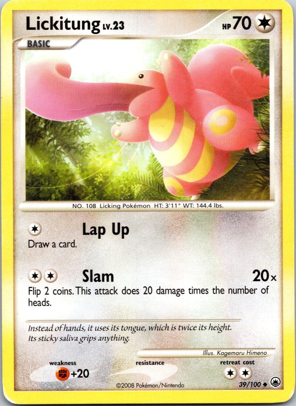 LICKITUNG - 39/100 - MAJESTIC DAWN - - HP