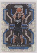 2021-22 Panini Prizm Silver Wave Prizm Jalen Suggs #314 Rookie RC 07sf