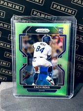 2022 Panini Prizm - Tier II Zach Reks #116 Lime Green Prizm 8/125 (RC)