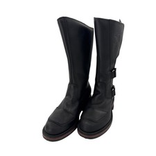 Chippewa Odessa Rally Motorcycle Boots Mens 6.5 D Black 27862 Leather Buckle