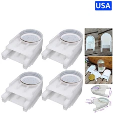 Lightweight Bee Hive Entrance Feeders - 4 Pack with Smart Vacuum Technology