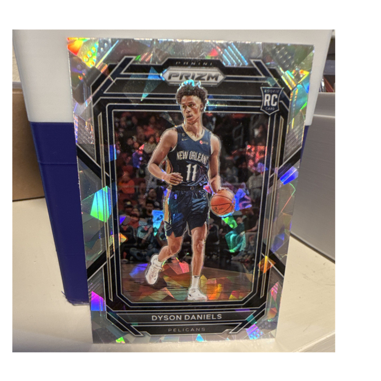 Panini 2022-23 Prizm Dyson Daniels #233 Ice Prizm Rookie Pelicans Basketball