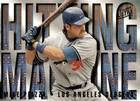 1995 Ultra #9 Mike Piazza Hitting Machines Gold Medallion
