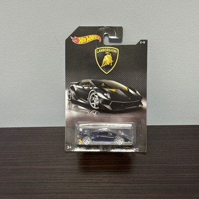 Hot Wheels Lamborghini Sesto Elemento 2/8 Black/Yellow (HW6)