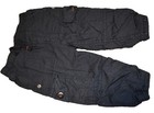 K8 LEE 18M 12-18M Boys Black Jogger Relaxed Fit Jersey Lined Pull On Cargo Pants — photo 1