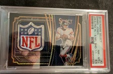 2019 Select #2 Daniel Jones RC Rookie Shield 1/1 Patch PSA 8.5 Jumbo Black Prizm