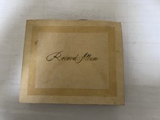 15 page Record Album Book Includes 15 Records 7" Vintage 45 RPM