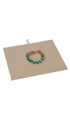 SSWBasics Small - Khaki Faux Suede Jewelry Pad/Tray Liner