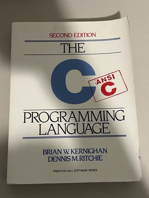 The C Programming Language Kernighan & Ritchie