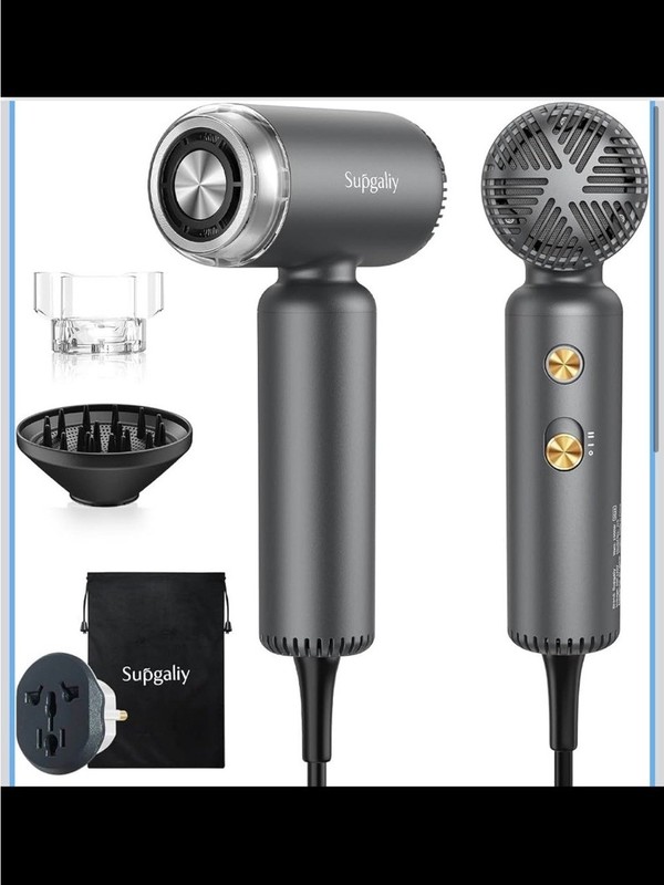 Dual Voltage Hair Dryer - High-Speed Ionic Blow Dryer for Travel - New in Box
