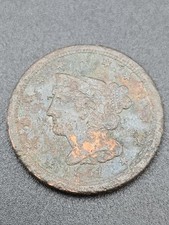 1851 Braided Hair Half 1/2 Cent