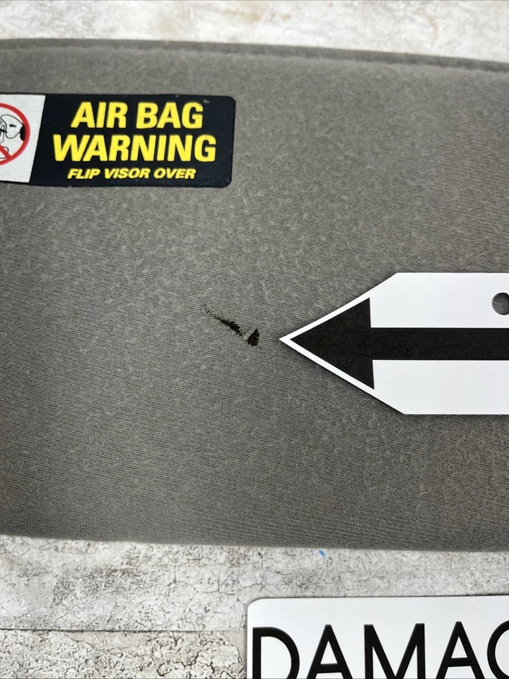 Juego de parasol izquierdo y derecho Ford Ranger Explorer 1989-2003 gris imperfecciones Foto 2 de 4