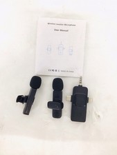 3-in-1 Wireless Lavalier Microphone Plug And Play Multi-device System