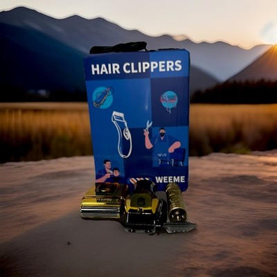 WEEME Hair Clippers Black and Gold