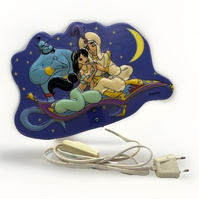 Disney Retro Aladdin Lampe Kinderlampe Licht Vintage Original Nachtlicht