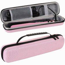 Curling Iron Travel Case, Hard Carry Bag for Straightener Curling Irons Style...