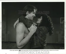 1984 Press Photo Matthew Modine and Linda Fiorentino star in "Vision Quest."