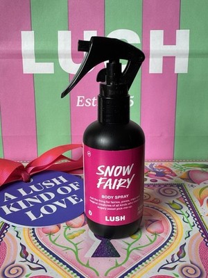 Lush Snow Fairy Body Spray 3.3oz Bubble Gum Cotton Candy Gourmand