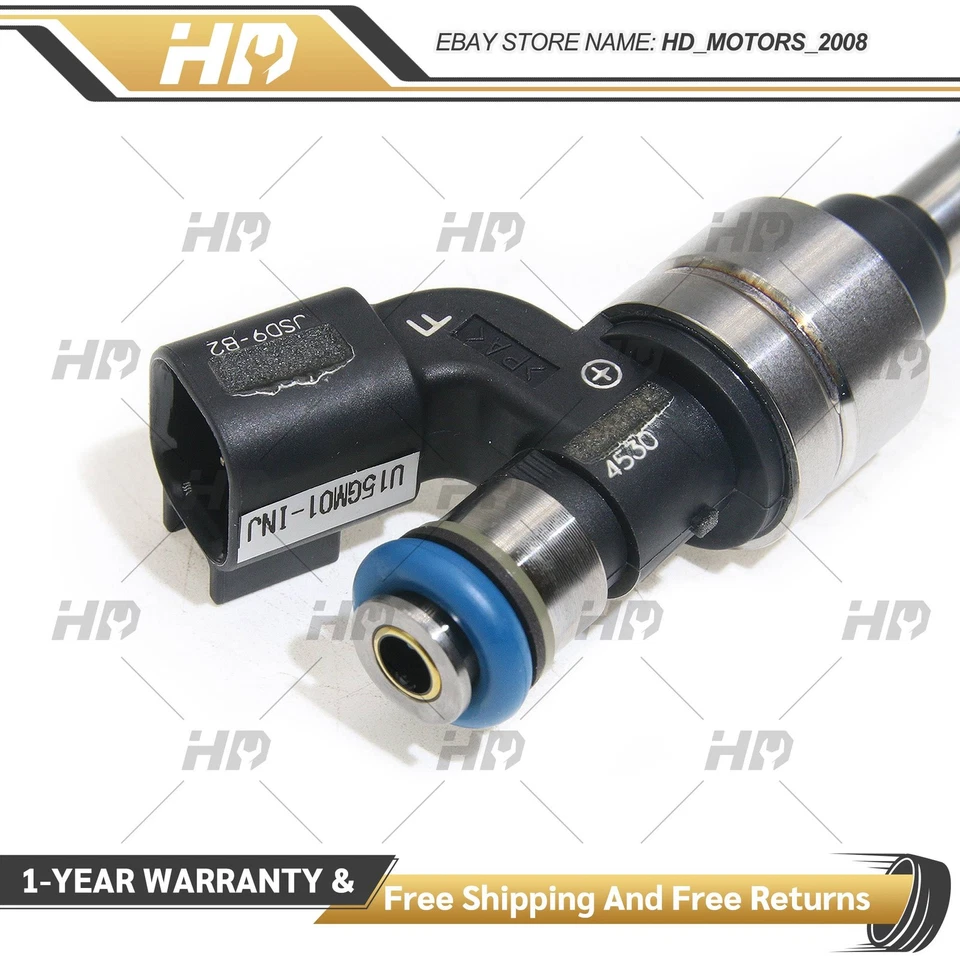 4 piezas inyectores de combustible OEM para Chevrolet Equinox Buick GMC 2010-2017 2,4 L 12633784 Foto 4 de 4