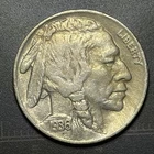1936-S Buffalo Nickel - XF Details - Circulated - Full Horn