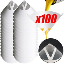 10/100PC 100Micron Fine Paint Paper Strainers Sieve Filter Nylon Mesh Net Funnel