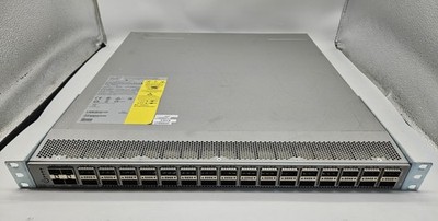 Cisco Nexus 3132Q 32-Port QFSP+ & 4-SFP+ Network Switch LAN ENT N3K-C3132Q-40GX