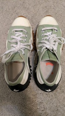 Converse Run Star Motion Platform Low Green Women's 6 Mens 4.5