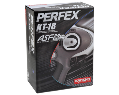 KYOSHO PERFEX KTー18 Kyosho Perfex KT-18 Transmitter (2.4GHz) [82001EBK] | eBay Australia