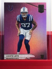 2024 Donruss Elite - LAIATU LATU - Pink - Colts RC #160