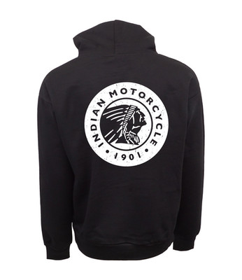 INDIAN-MOTO MOTORCYCLE MOTORCYCLE ESTABLISHED GRAPHIC HOODIE
