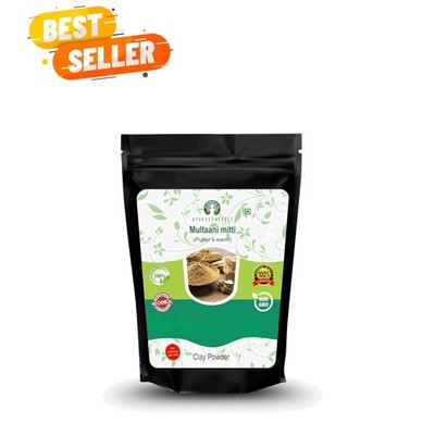 Ultra-Fine Fuller's Earth Clay 50 Gm | Detoxifying Face Mask for All Skin Types