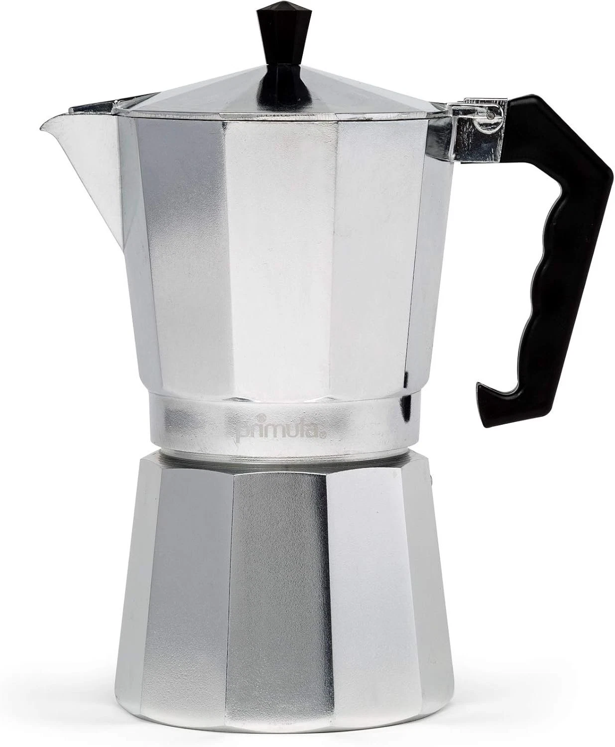 PRIMULA - Aluminum Stovetop 9 Cup Espresso Maker - Polished